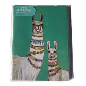 Boho Llamas set of 2 journals